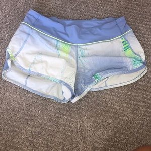 Lululemon 2.5 speed shorts